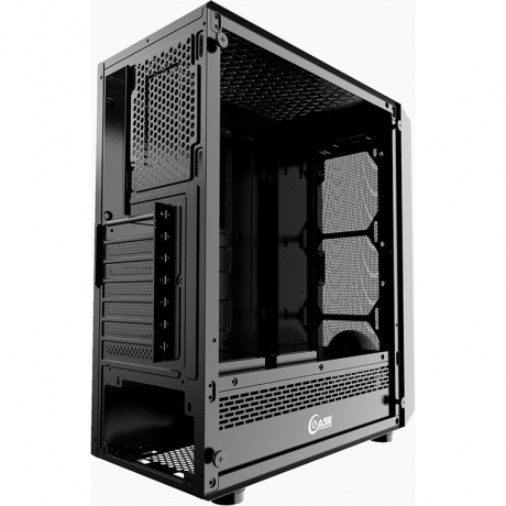 Корпус Powercase Mistral Z4 Mesh LED (CMIZB-L4) Black - фото 7