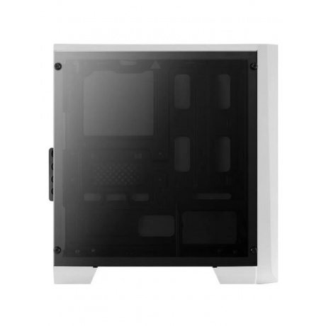Корпус FORMULA Cylon Mini White Tempered Glass - фото 7