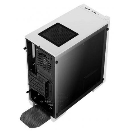 Корпус FORMULA Cylon Mini White Tempered Glass - фото 10