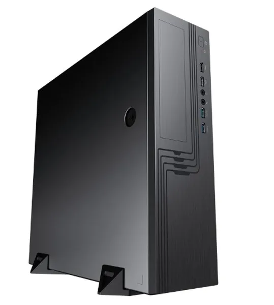 Корпус Powerman EL555 (6141876) Black PM-300ATX - фото 1