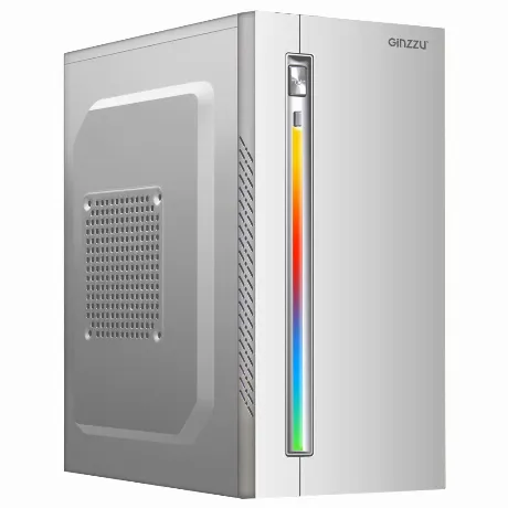 Корпус Ginzzu D380 RGB White