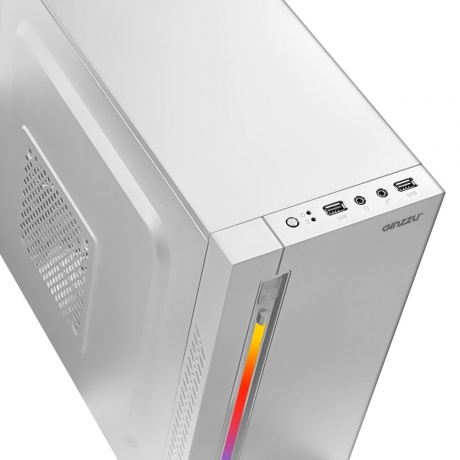 Корпус Ginzzu D380 RGB White - фото 4