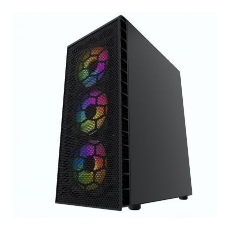 Корпус Powercase Mistral Z4C Mesh (CMIZ4C-L4) Black - фото 2