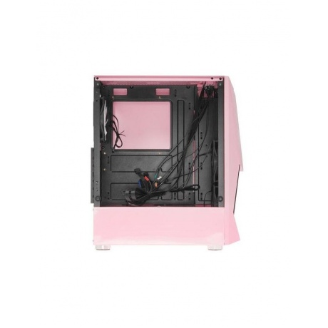 Корпус 1stPlayer DK-3 ATX Tempered Glass (DK-3-PK-3G6) Pink - фото 10