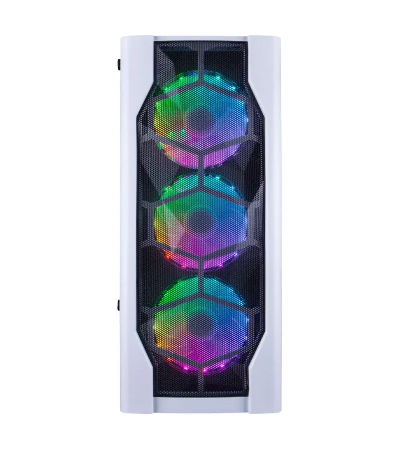 Корпус 1stPlayer DK D4 (D4-WH-4G6) White - фото 2