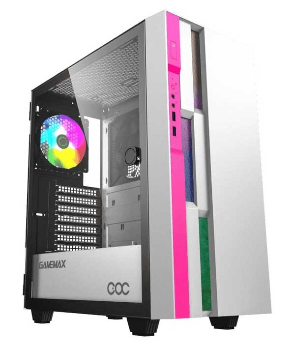 Корпус GameMax Brufen C3 WP White/Pink