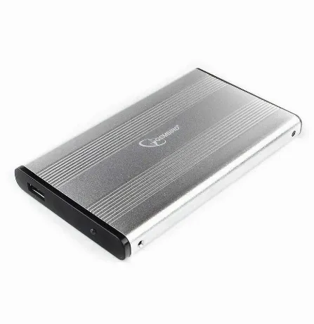 Внешний корпус  Gembird EE2-U3S-5-S 2.5" silver (EE2-U3S-5-S)