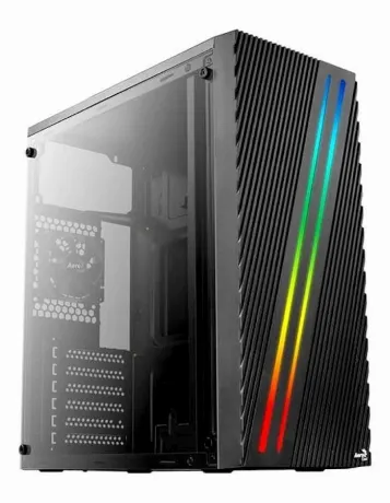 Корпус Aerocool MidiTower Streak  (4718009158573)