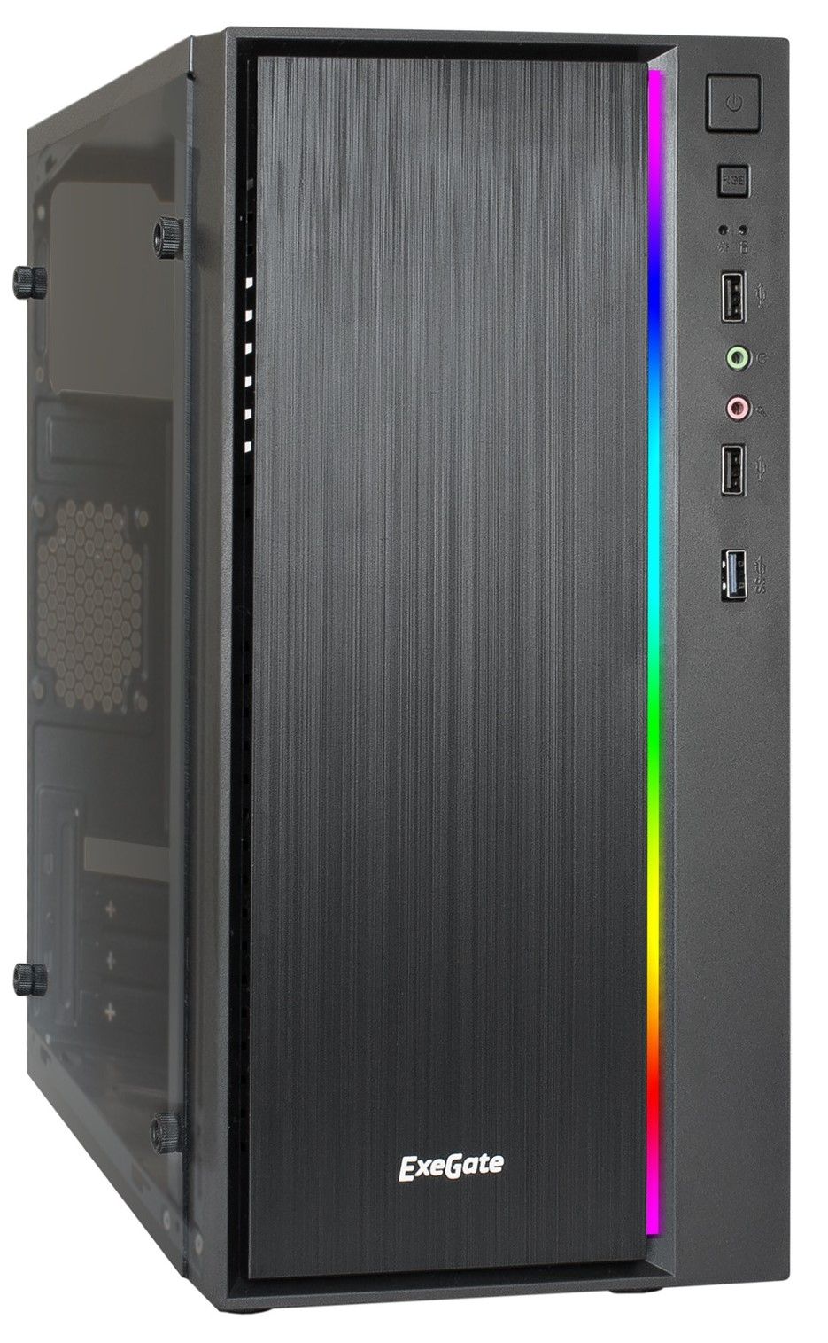 Корпус ExeGate mEVO-9301 без БП (EX283754RUS) серверный корпус 2u exegate pro 2u550 hs08 без бп серебристый