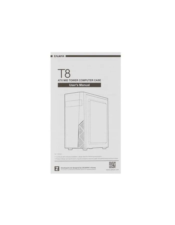 Корпус Zalman T8 без БП Black - фото 15