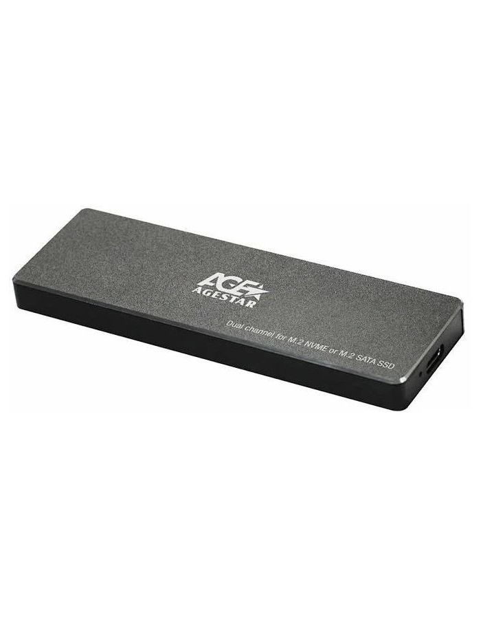 Внешний корпус SSD AgeStar 31UBVS6C внешний корпус для hdd ssd agestar 3ub2p6c