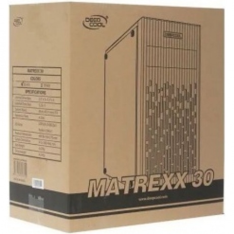 Корпус Deepcool MATREXX 30 (DP-MATX-MATREXX30) без БП, черный - фото 6