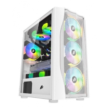 

Корпус 1stPlayer Firebase X3-M White (X3-M-WH-4F1-W)