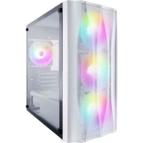 Корпус 1stPlayer Firebase X3-M White (X3-M-WH-4F1-W) - фото 2