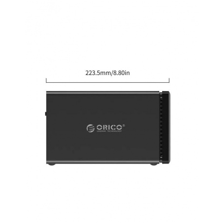 Внешний корпус для HDD 3.5&quot; Orico NS200RC3 (черный) - фото 6