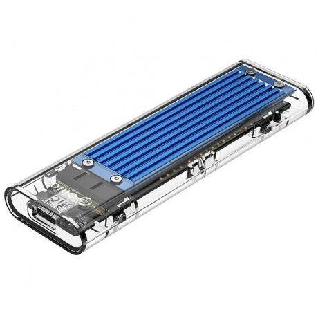 Внешний корпус для SSD M2 Orico TCM2-C3 (синий) - фото 1