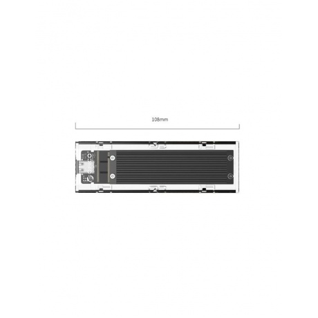 Внешний корпус для SSD M2 Orico TCM2-C3 (черный) - фото 7