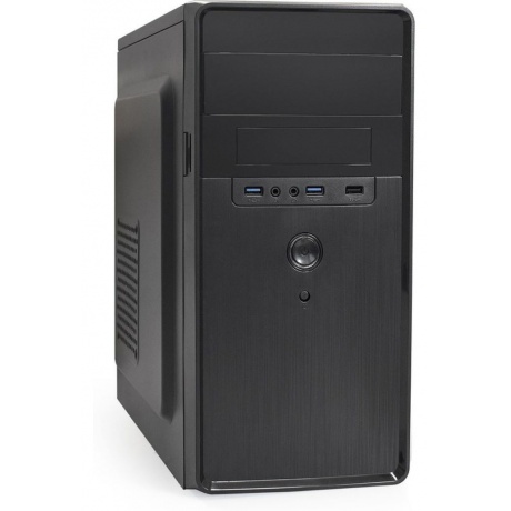 Корпус ExeGate Minitower BA-309U2-AA500 Black EX286441RUS - фото 1