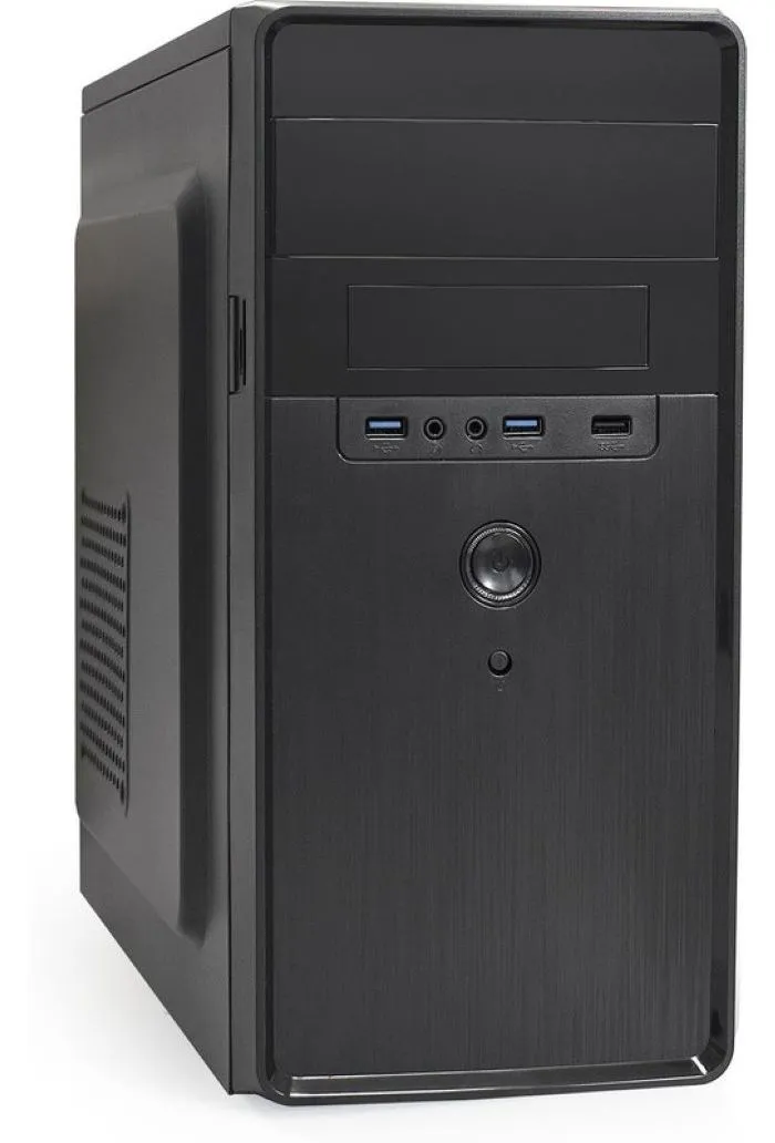 Корпус ExeGate Minitower BA-309U2-AA500 Black EX286441RUS - фото 1