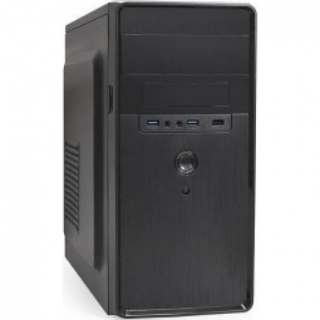 Корпус ExeGate Minitower BA-309U2-AA400 Black EX286439RUS - фото 1