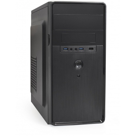 Корпус ExeGate Minitower BA-309U2-AA450 Black EX286440RUS - фото 1