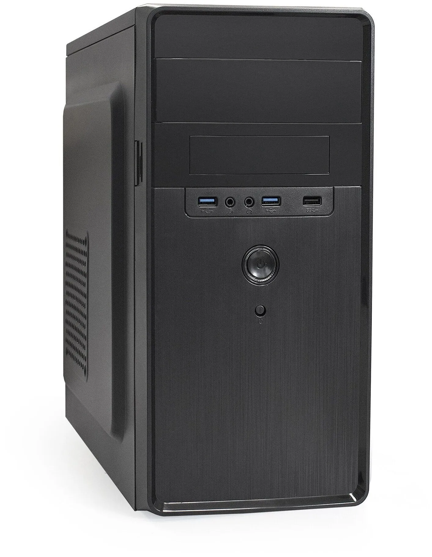 Корпус ExeGate Minitower BA-309U2-AA450 Black EX286440RUS - фото 1