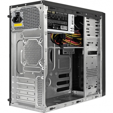 Корпус ExeGate Minitower MA-373X-UN600 Black EX283245RUS - фото 2