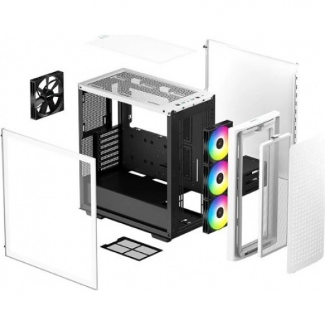 Корпус Deepcool CK560 WH белый (R-CK560-WHAAE4-G-1) - фото 5