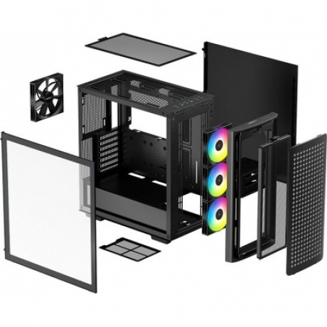 Корпус Deepcool CK560 черный (R-CK560-BKAAE4-G-1) - фото 10