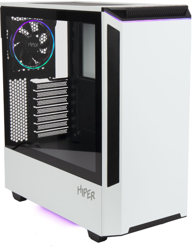 Корпус Hiper PW81 белый компьютер hiper expertbox