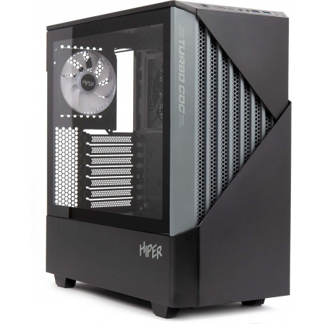 Корпус Hiper CC BG черный - фото 2