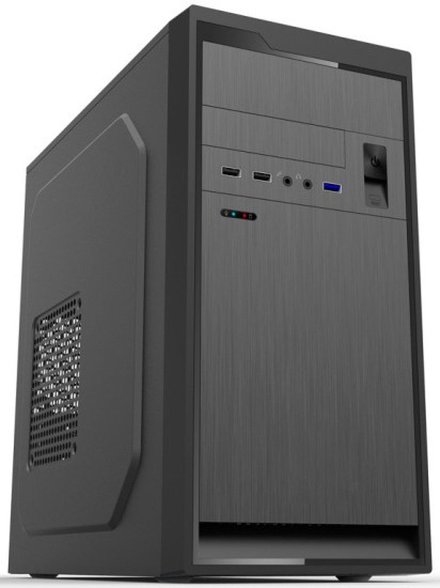 Корпус Powerman SV511 Black PMP-450ATX (6153673) корпус inwin bp655 mini itx slim desktop 200 вт черный