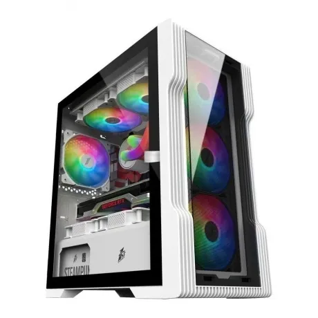 Корпус 1stPlayer TRILOBITE T3-G White T3-G-WH-4F1-W