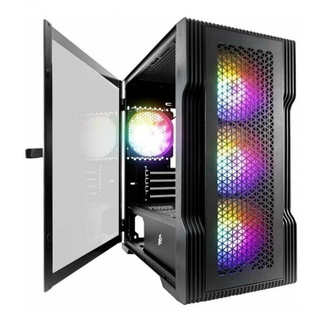 

Корпус 1stPlayer TRILOBITE T3 Black T3-BK-4F1