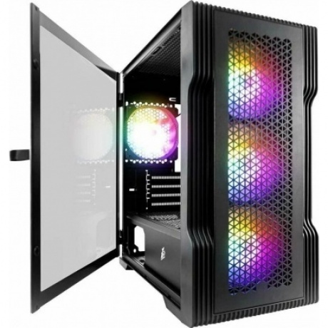 Корпус 1stPlayer TRILOBITE T3 Black T3-BK-4F1