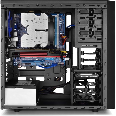 Корпус Deepcool Tesseract BF черный (DP-CCATX-TSRBFBK) - фото 10