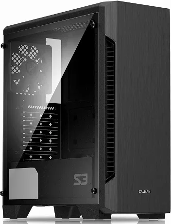 Корпус Zalman S3 TG, ATX, BLACK