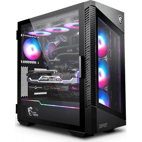 Корпус MSI MPG VELOX 100R, ATX, BLACK - фото 1