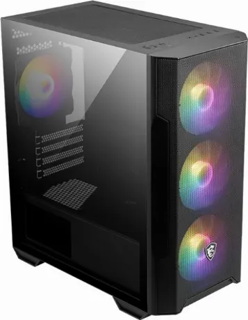 Корпус MSI MAG FORGE M100R, MATX, BLACK