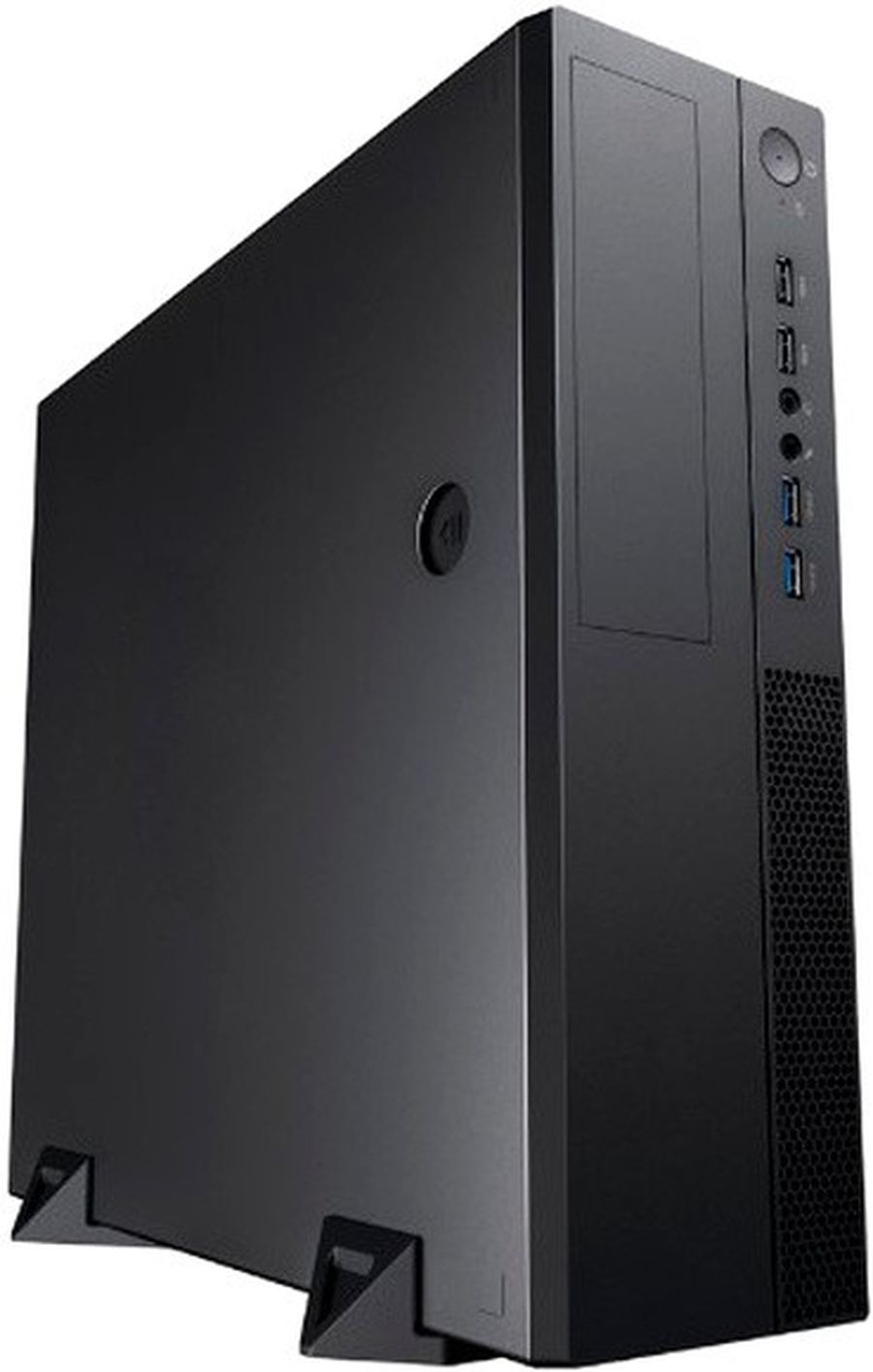 Корпус Powerman Slim Case EL510 Black PM-300ATX (6141273) inwin корпус desktop el510bk pm 300atx u3 0 2axxx slim case 6141273