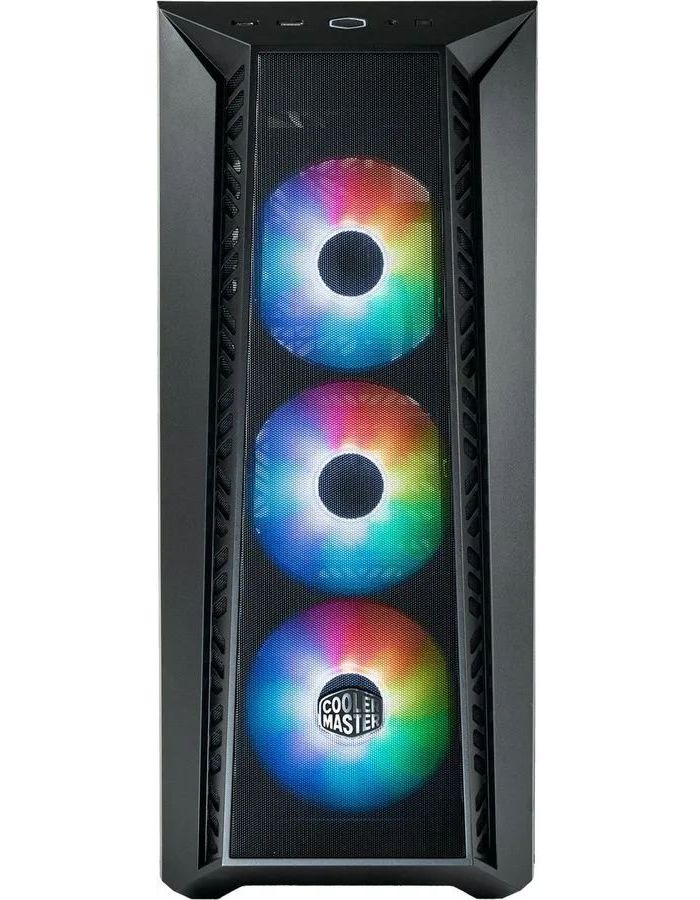 Корпус Cooler Master MasterBox 520 Mesh черный (MB520-KGNN-SNO) корпус eatx cooler master masterbox td500 mesh mcb d500d kgnn s01 черный без бп с окном 2 usb 3 0 audio
