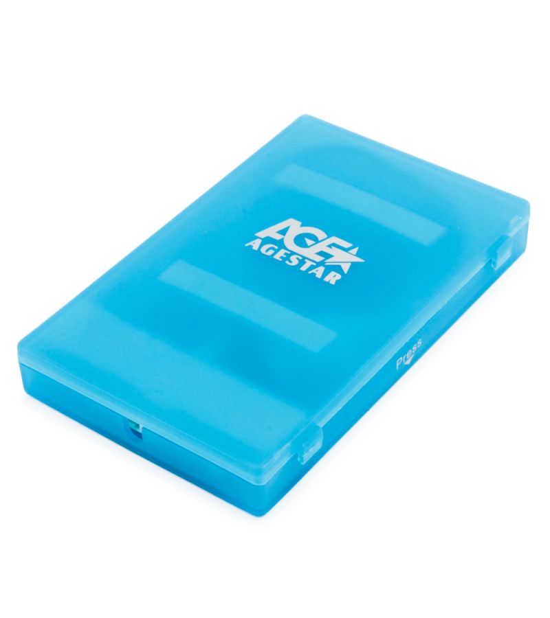 Внешний корпус для HDD/SSD 2.5 AgeStar SUBCP1 blue (SUBCP1 (BLUE))