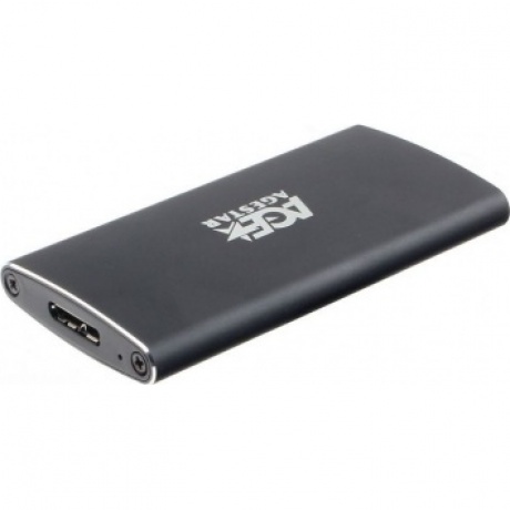 Внешний корпус AgeStar 3UBMS2 (BLACK) mSATA черный