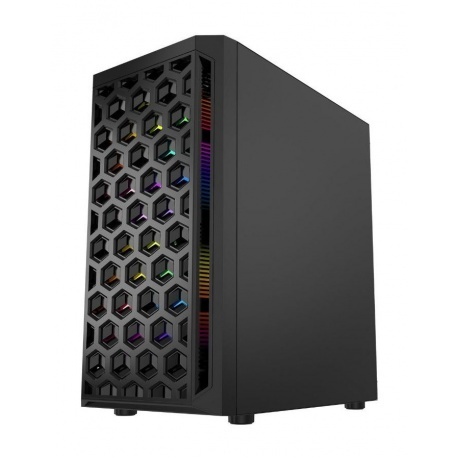 Корпус Powercase Mistral Micro T3B чёрный (CMIMTB-L3) - фото 3