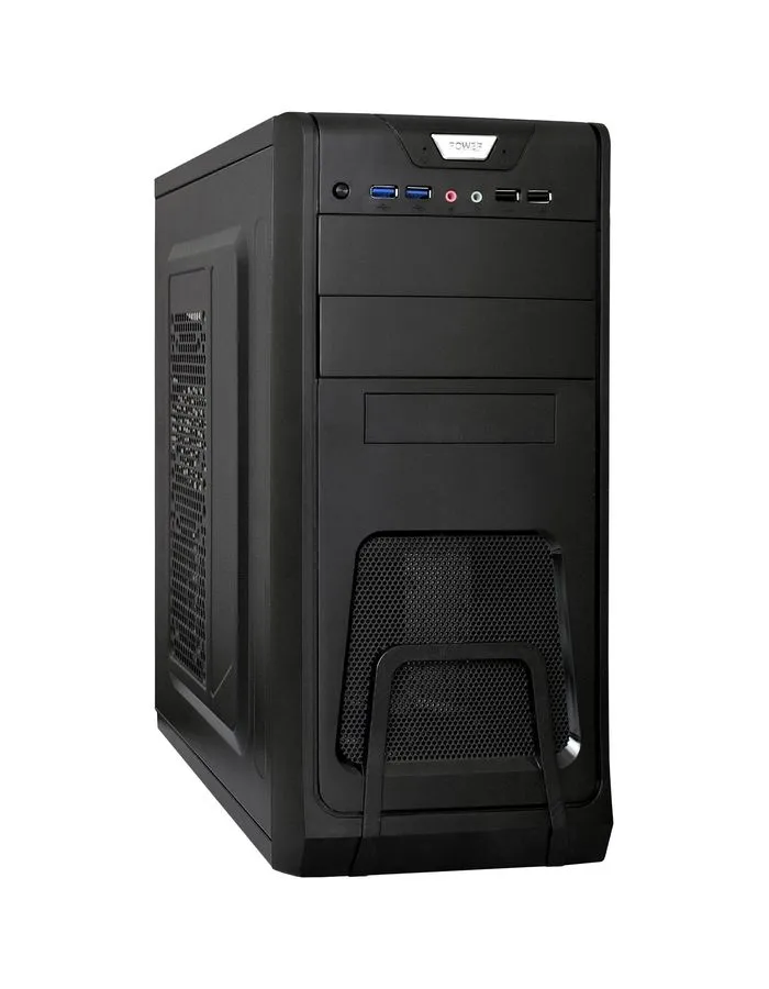 Корпус ExeGate Miditower CP-603 Black (EX278392RUS) - фото 1