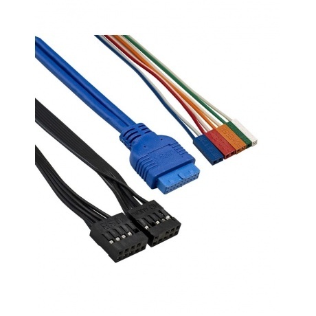 Корпус ExeGate Minitower MA-372UX Black (EX283238RUS) - фото 2