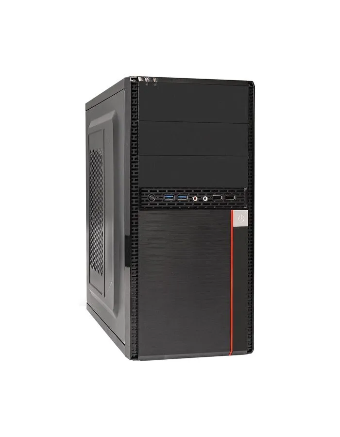 Корпус ExeGate Minitower BA-204U Black (EX284036RUS) - фото 1