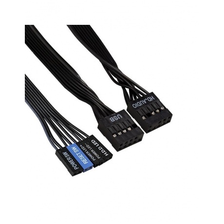 Корпус ExeGate Minitower BA-309 черный (EX286412RUS) - фото 2