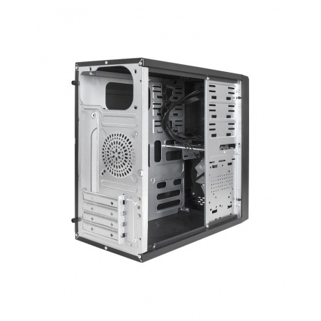 Корпус ExeGate Minitower mEVO-7807 черный (EX292981RUS) - фото 3