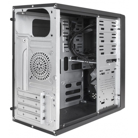 Корпус ExeGate Minitower mEVO-7807-NPX500 черный (EX292984RUS) - фото 2